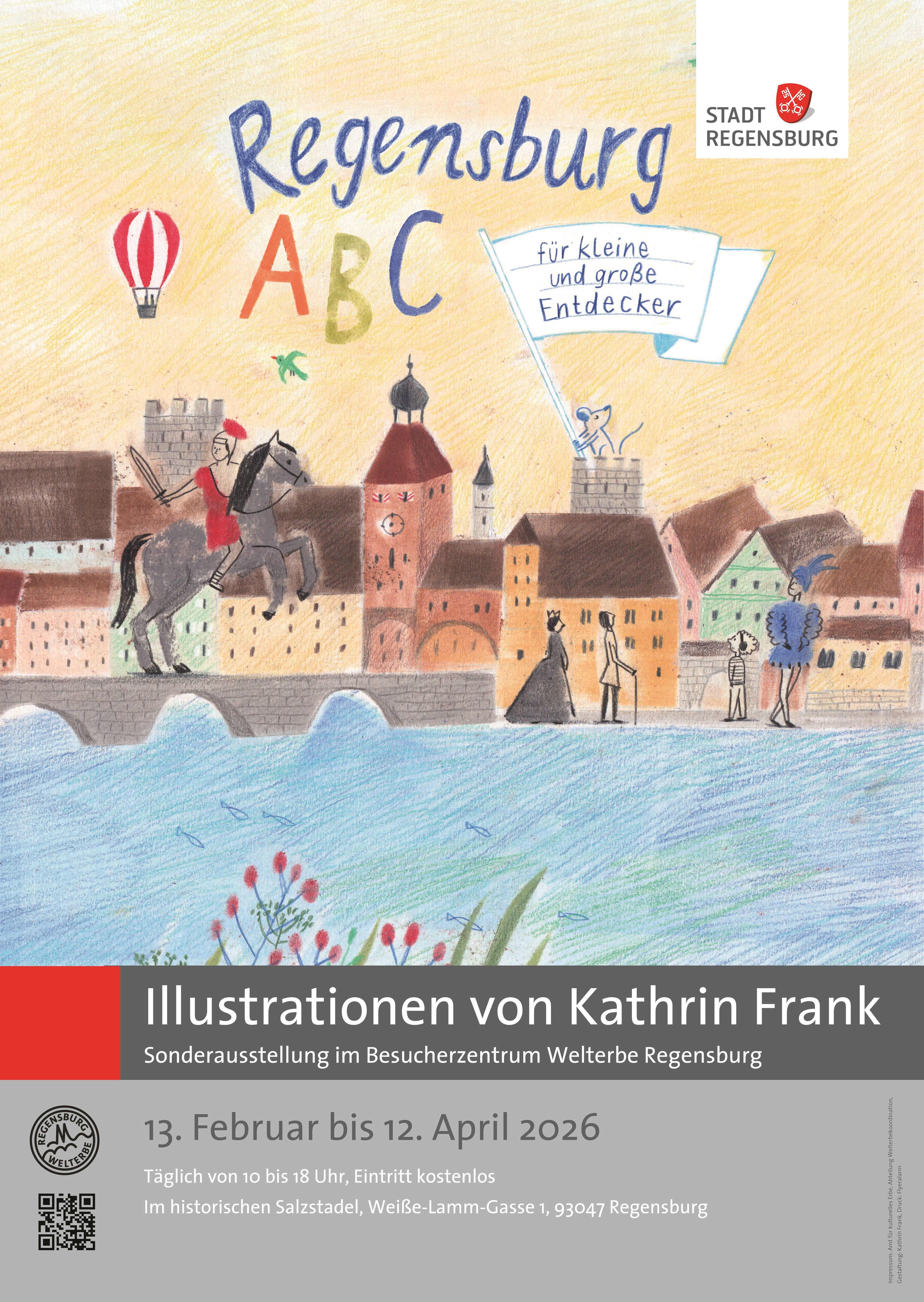 Fotografie – Plakat zur Ausstellung „Regensburg ABC“