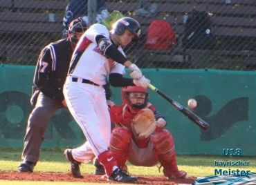 Fotografie: Paul Wittmann spielt Baseball