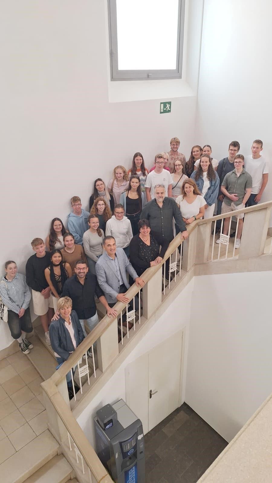 Gruppenfoto Orchesterfahrt nach Sant Feliu, Spanien im Oktober 2025