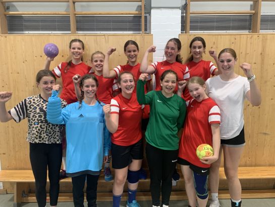 Handballerinnen Mädchen IV 3.bay.Meister