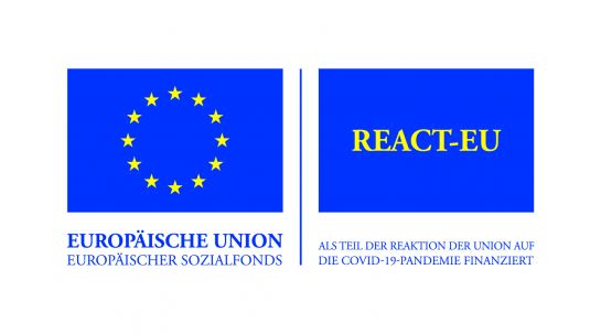 Logo – REACT-EU (Recovery Assistance for Cohesion and the Territories of Europe)