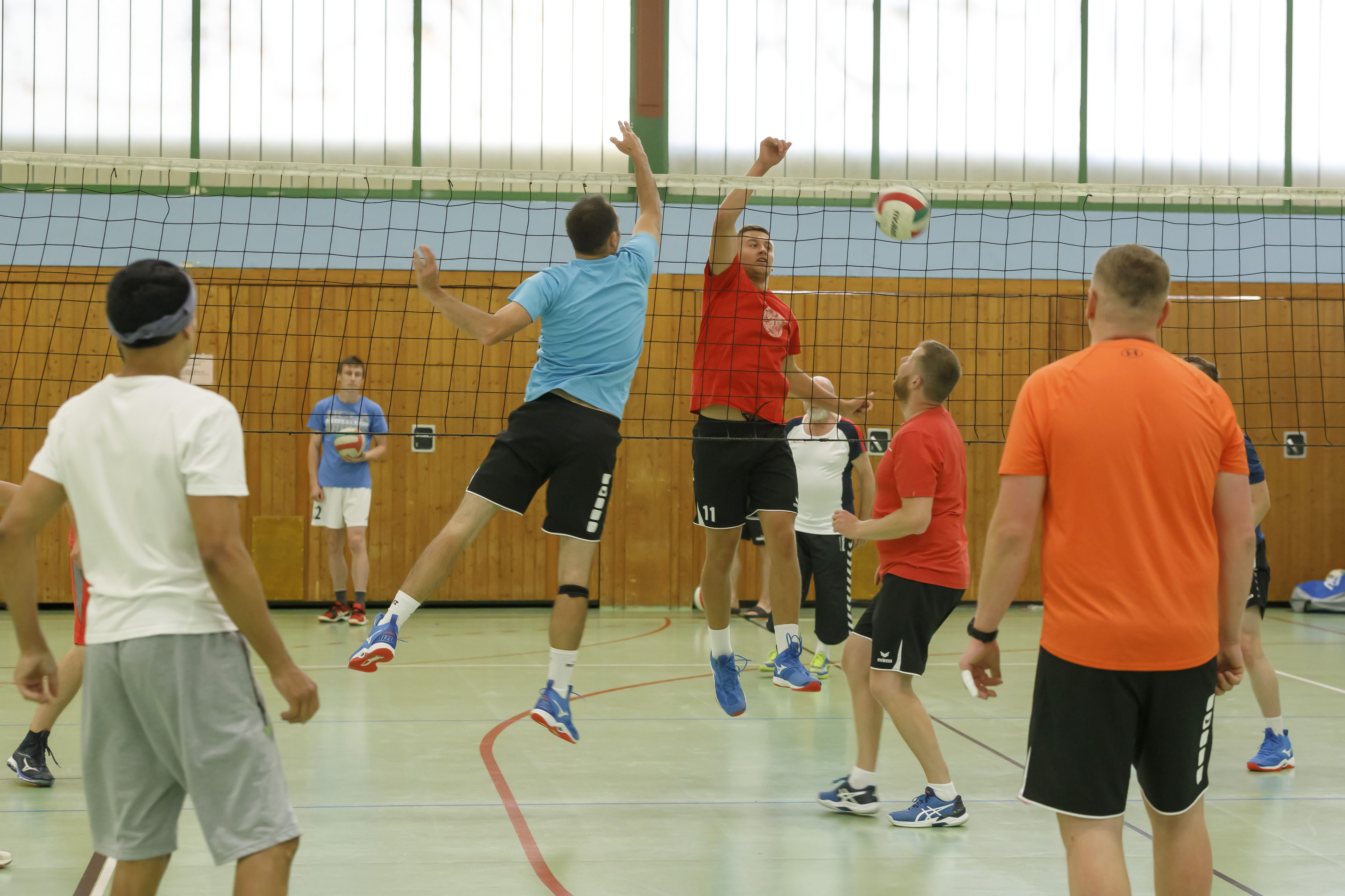 Fotografie: Volleyballtraining