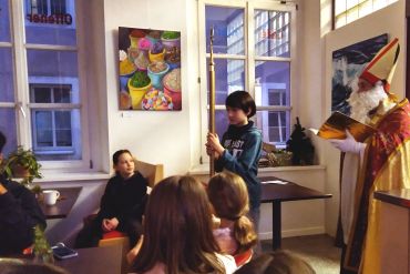 Der Nikolaus besucht den Kinderbeirat