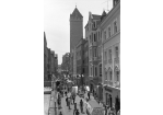 Fotografie: Bunt geschmückte Wahlenstraße (C) Bilddokumentation Stadt Regensburg