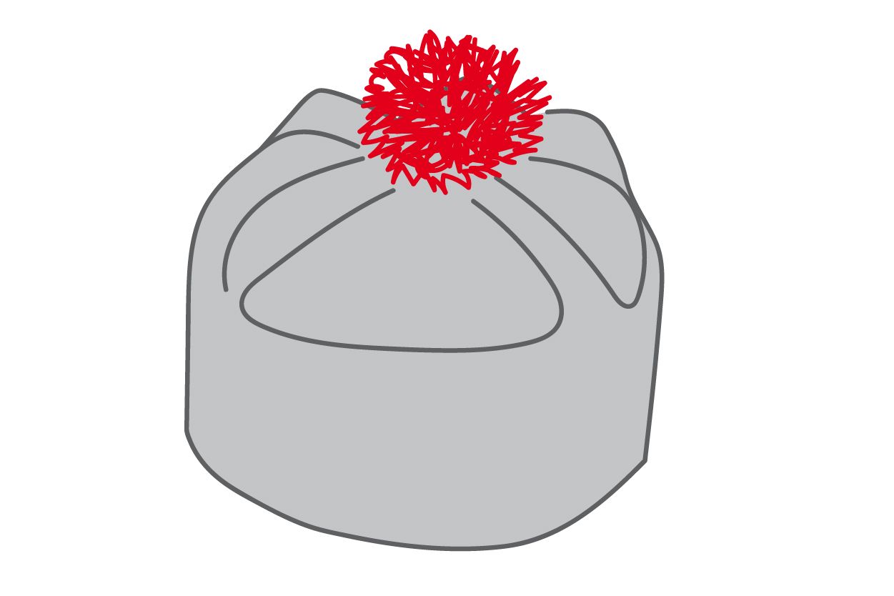 Grafik: Priesterhut