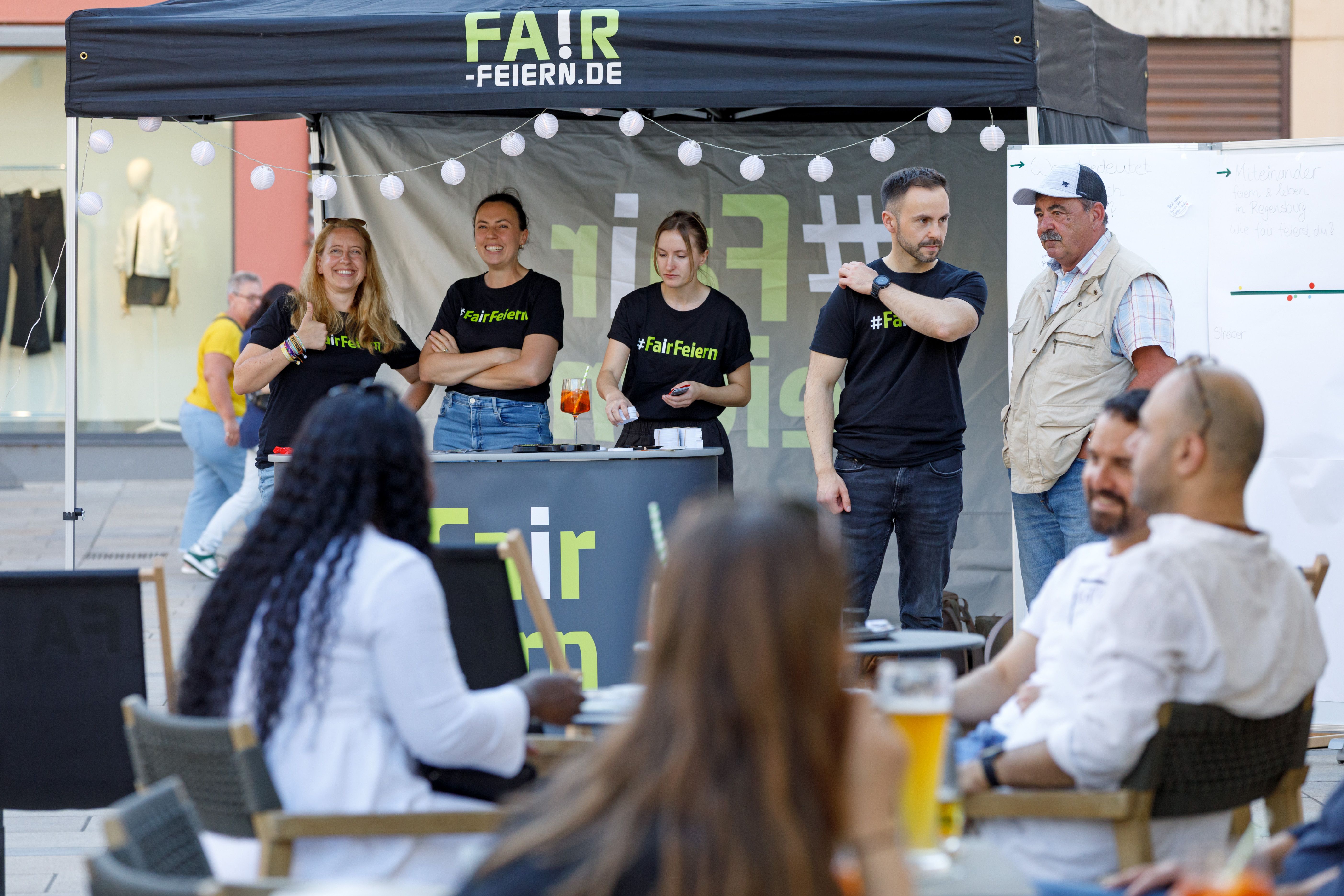 Das Fair Feiern Beach Team 