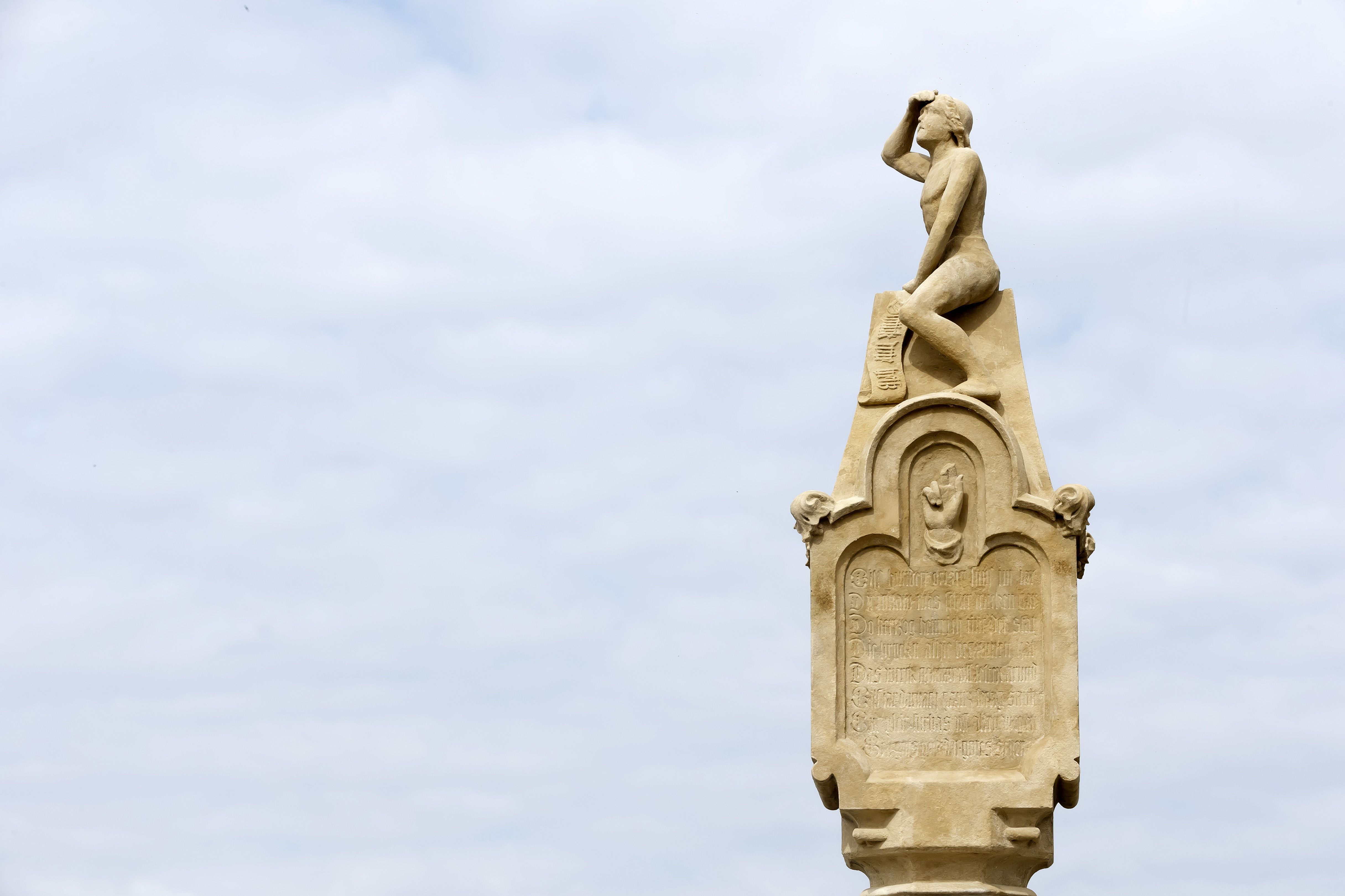 Fotografie: Bruckmandl auf der Steinernen Brücke