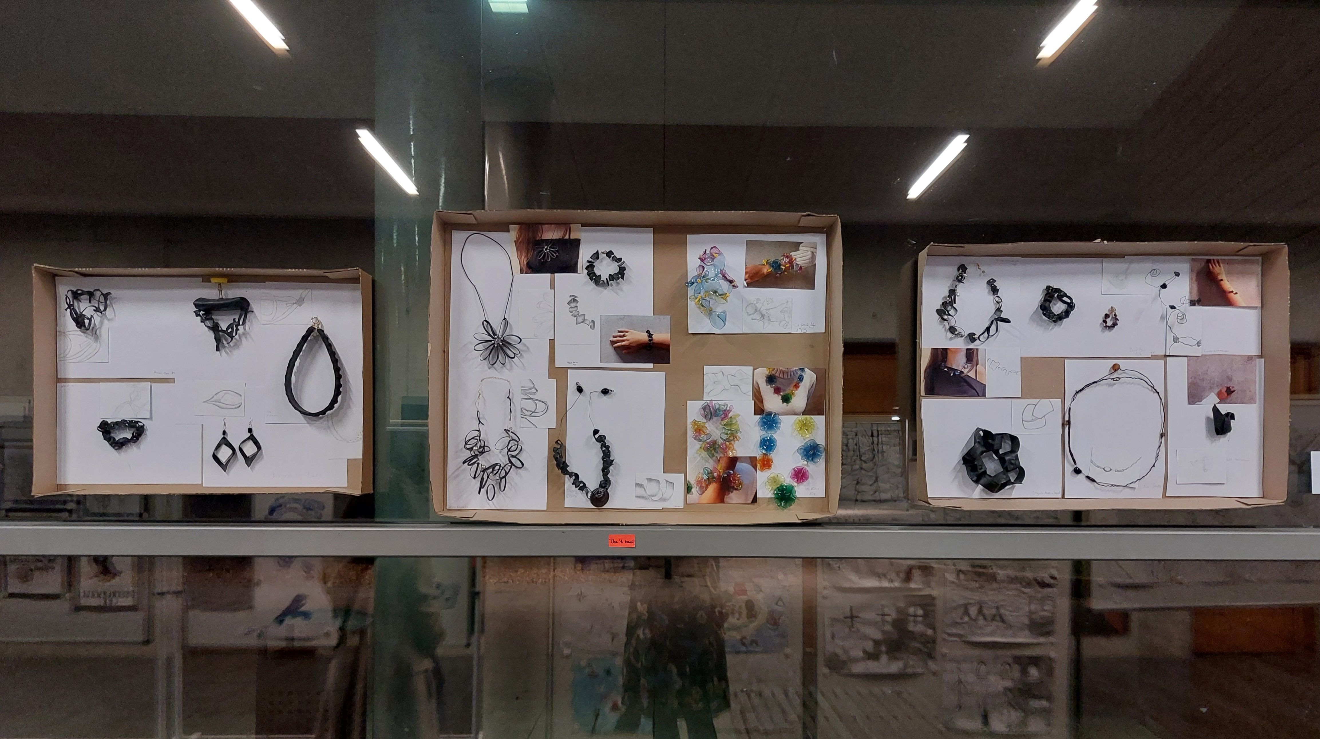 Bicycle tube jewelry, MüMa