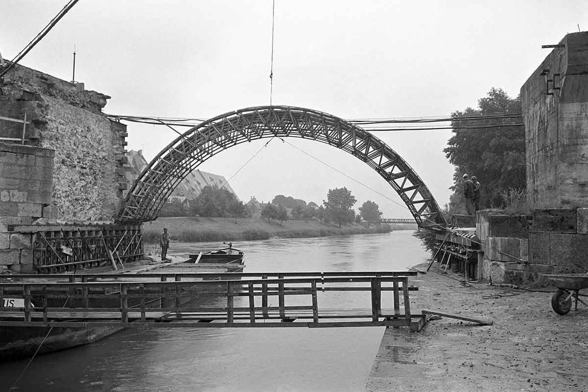 Rückblick - Steinerne Brücke 1964 - 1