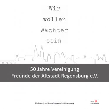 Titelbild - Broschüre - Jubiläum Altstadtfreunde