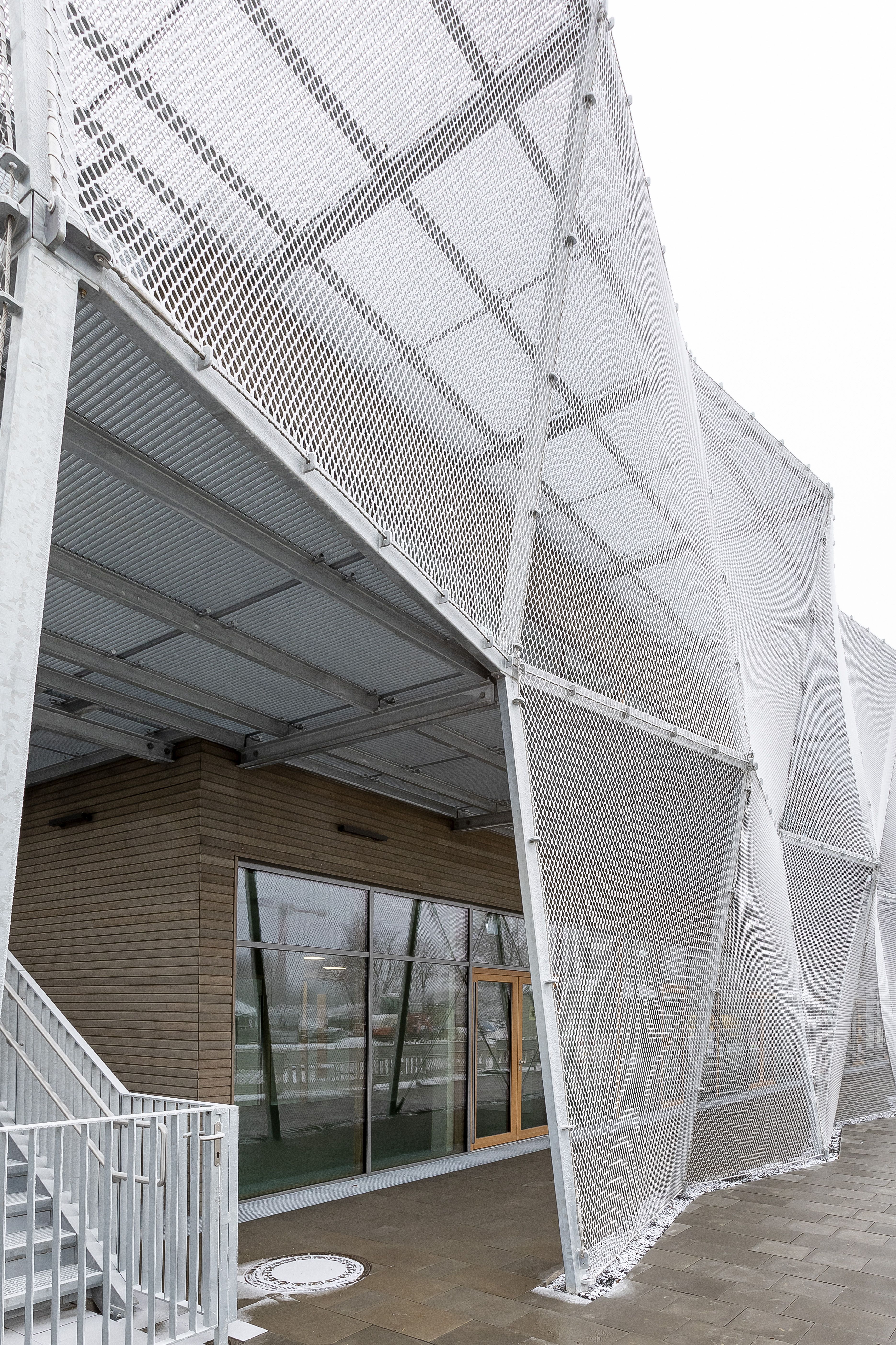 Fotografie: Außenfassade des Kinderhauses in der Guerickestraße