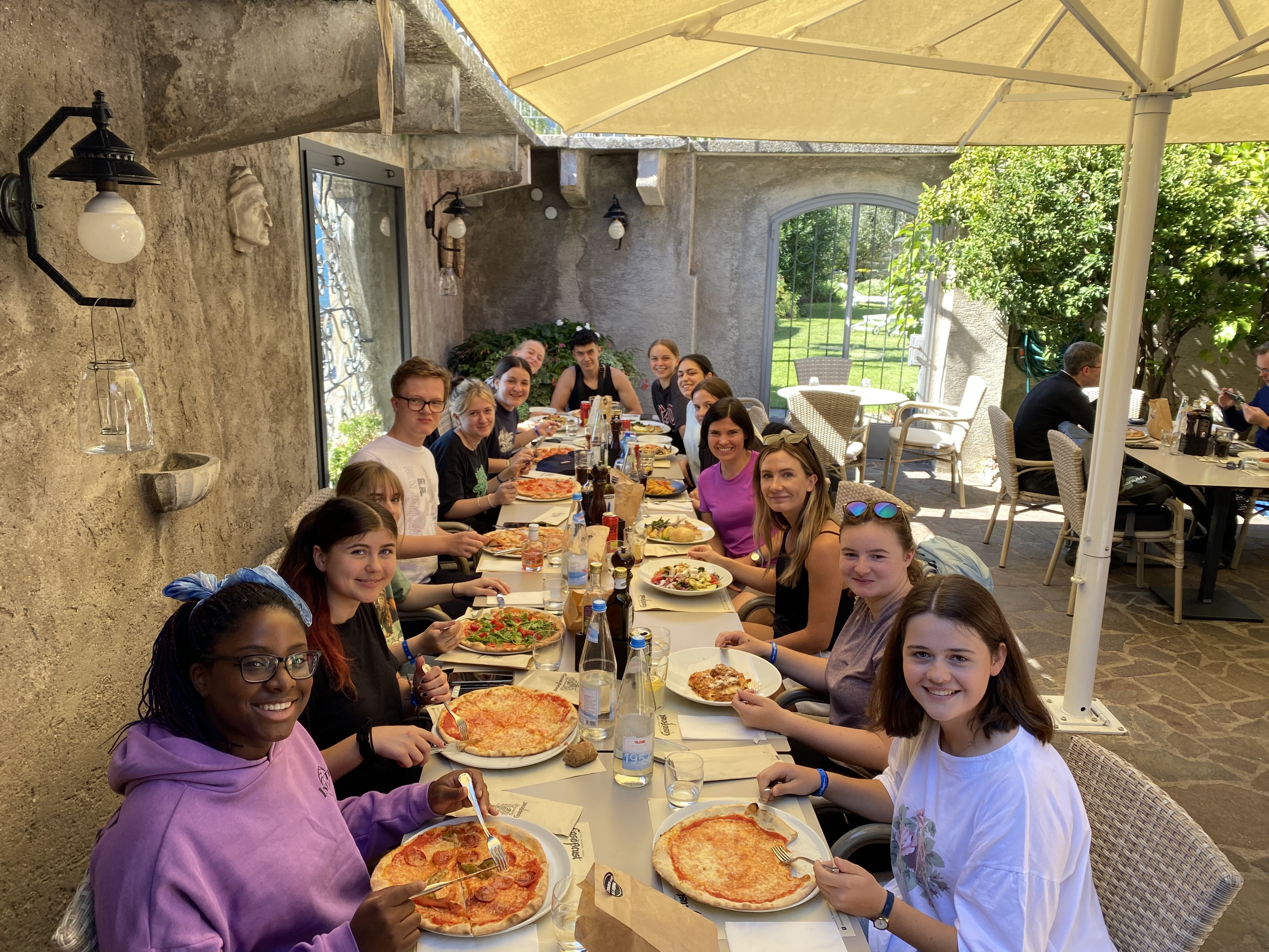 Pizza und Pasta