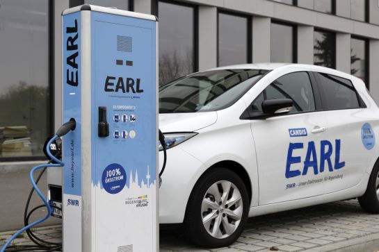 Fotografie: „Earl“ Carsharing-System mit E-Autos 