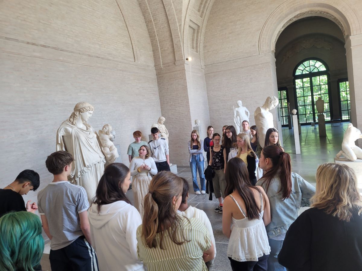 In der Glyptothek 