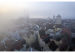 Fotografie: Altstadtpanorama im Nebel