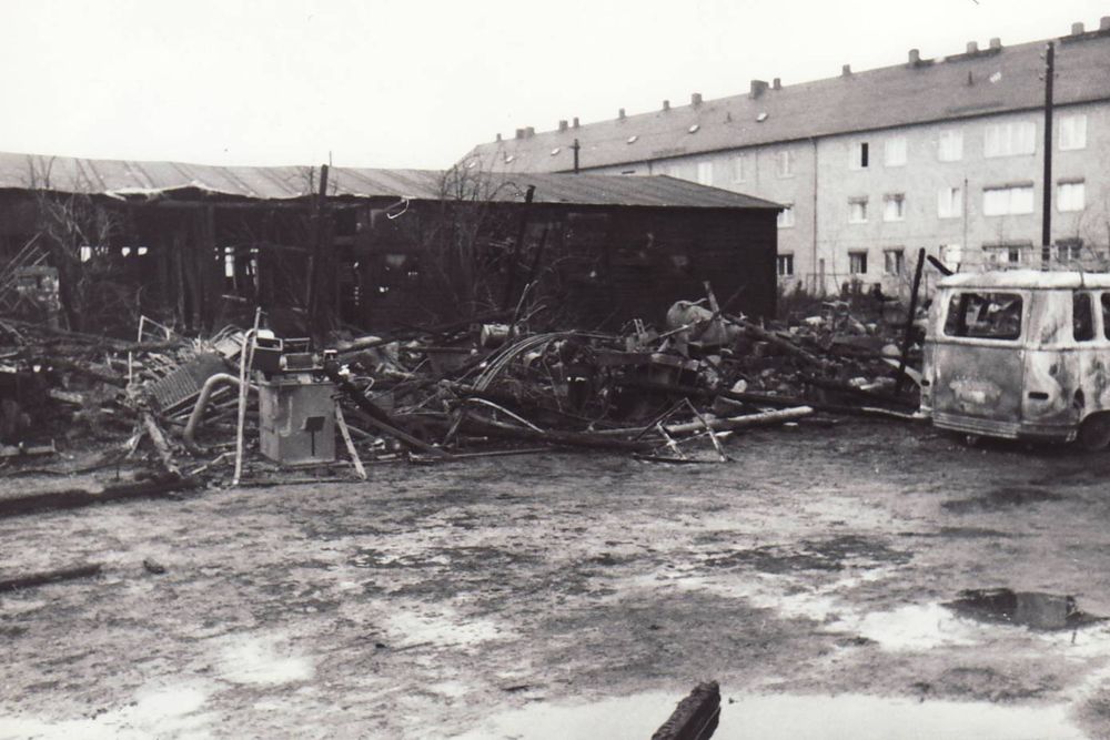 Großbrand Karcher Cham 1961