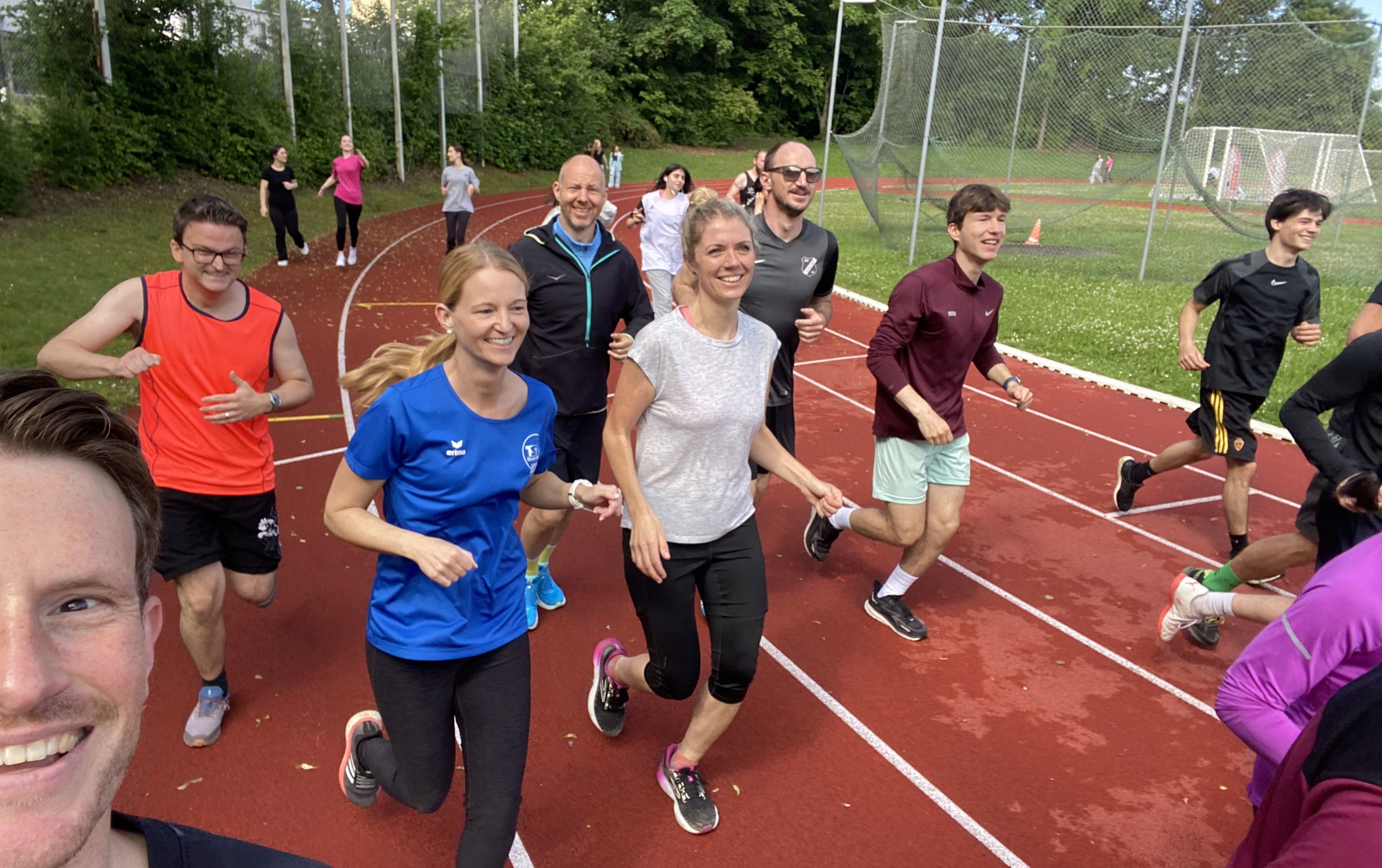 Auch unter den Lehrern und Lehrerinnen war die Laufbereitschaft groß