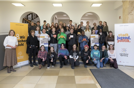 Fotografie: Gruppenfoto der Kandidierenden