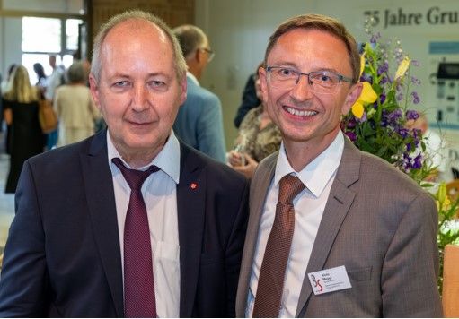 OStD Josef Schmidbauer und StD Alois Meyer
