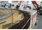 Baustelle Gehweg © Stadt Regensburg