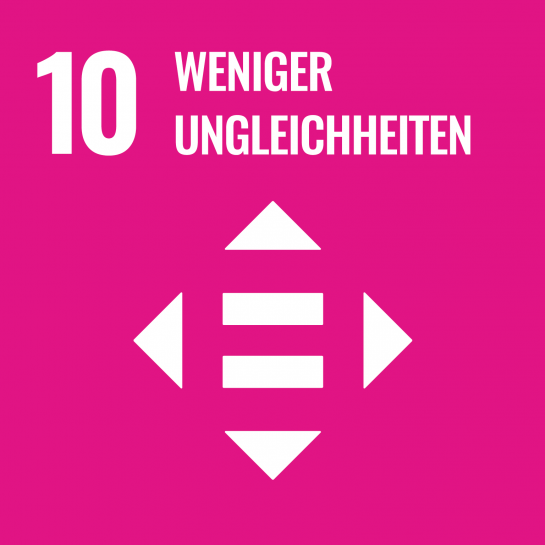 Nachhaltigkeit - Ziel 10 - Weniger Ungleichheiten 