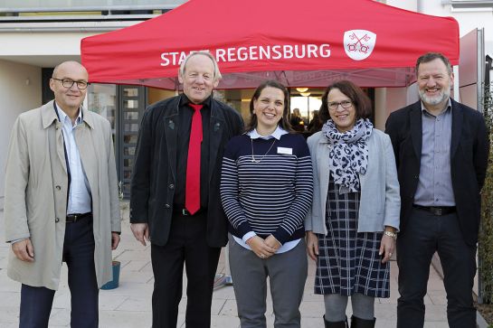 Soziale Stadt - Eröffnung Quartiersbüro (C) Stadt Regensburg, Peter Ferstl