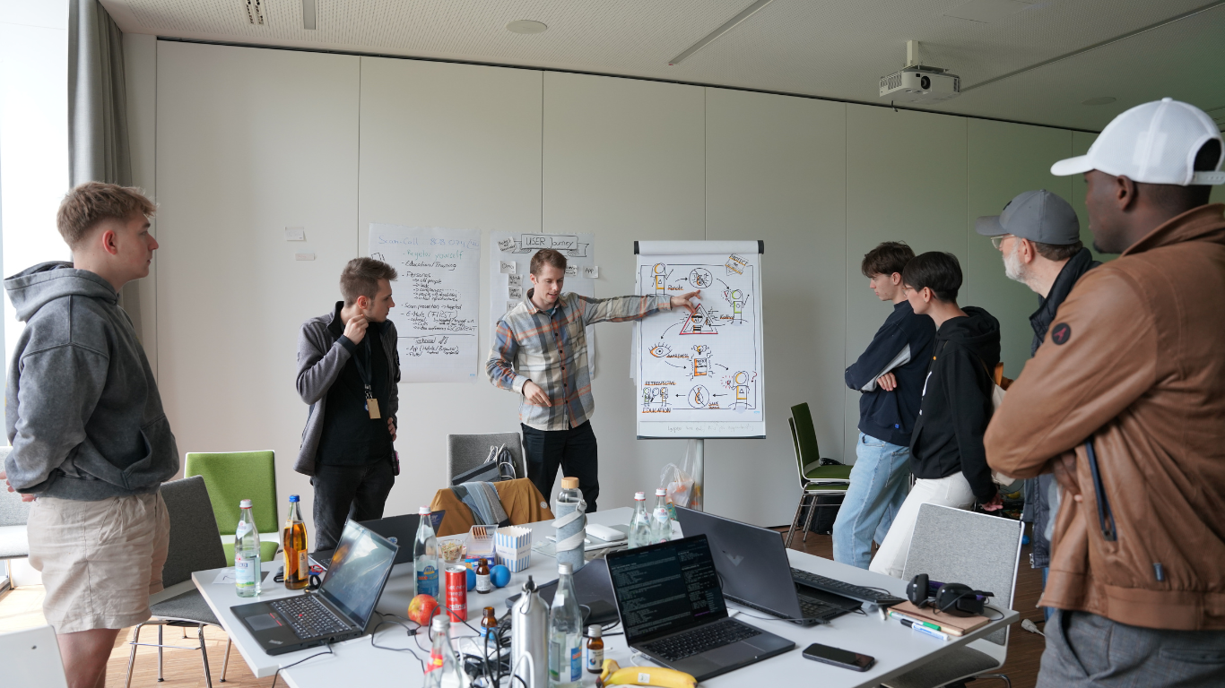 Beim Hackathon 2024 wird viel gelernt.