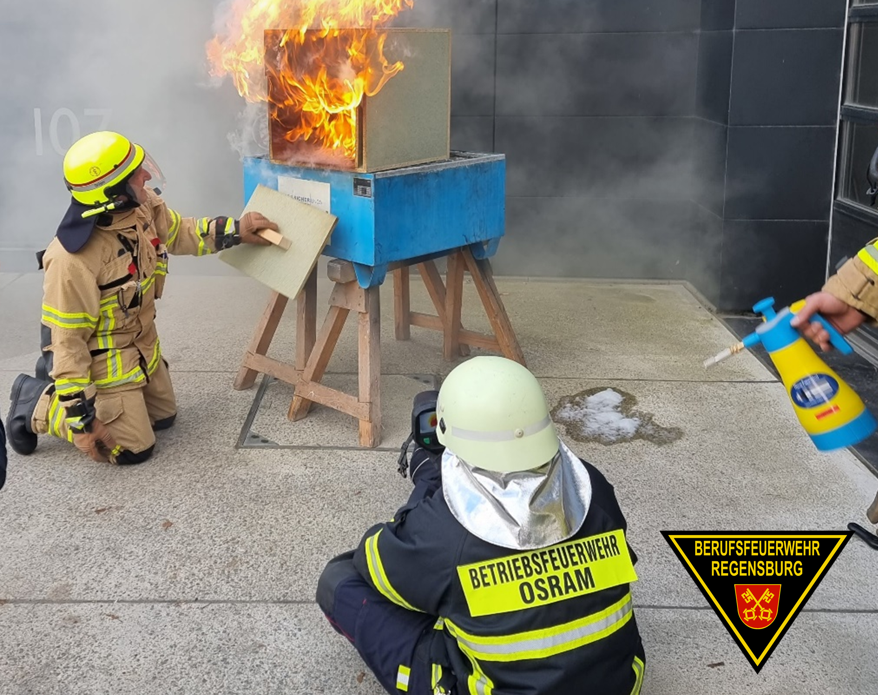 Demonstration Flashover Modell