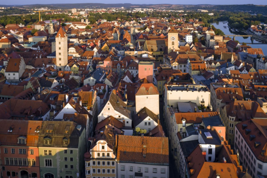 Fotografie - Stadtansicht Regensburg © Bilddokumentation Stadt Regensburg