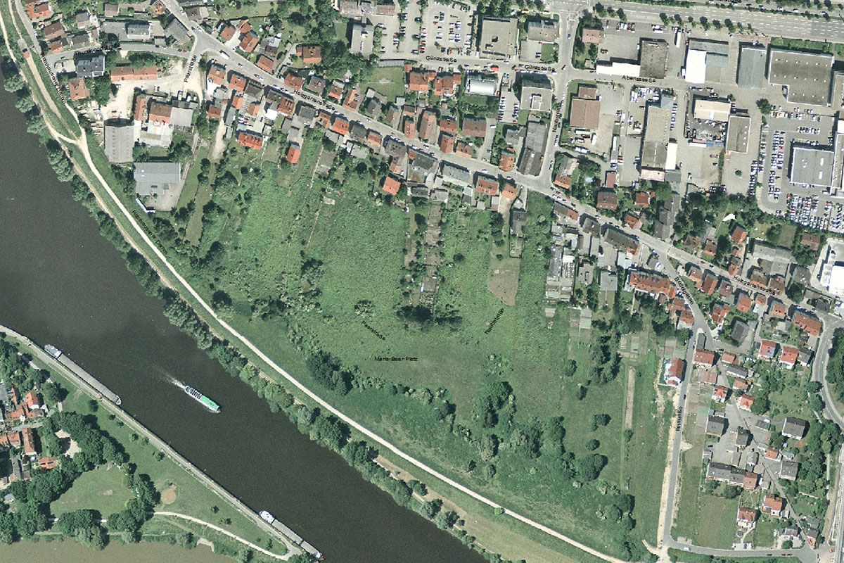 Luftbild Cityview 2004 Baugebiet „An der Holzgartenstraße“