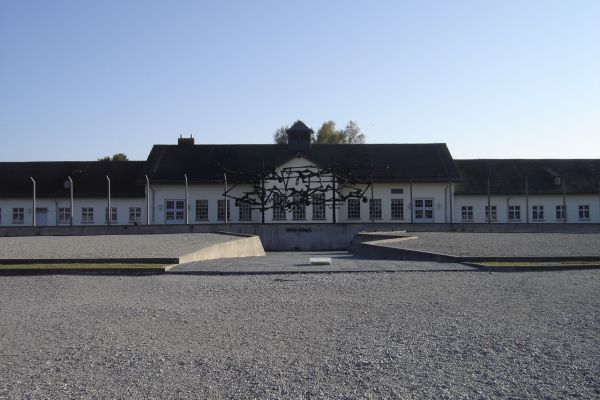 Appellplatz im ehemaligen Konzentrationslager Dachau