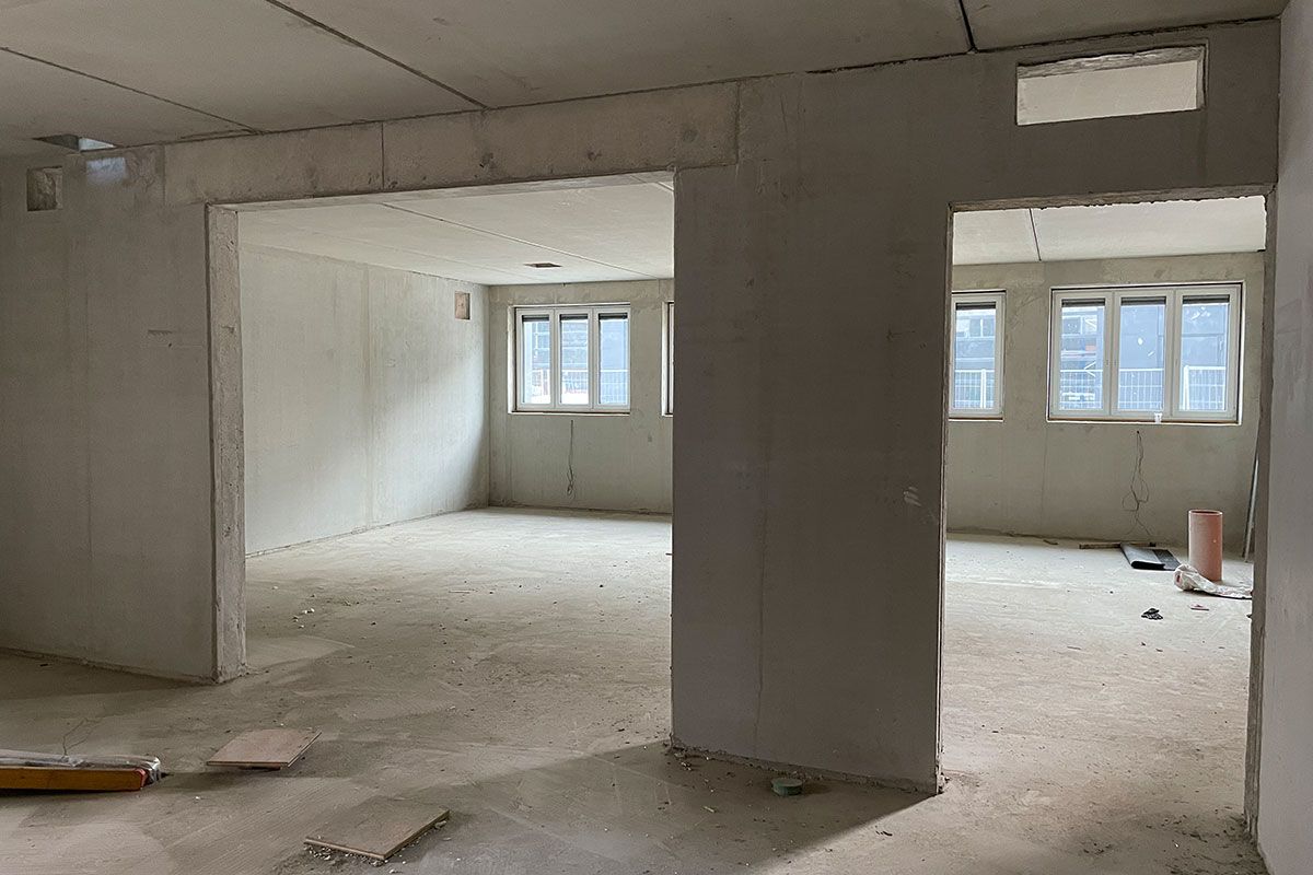 Fotografie - Blick in die künftige Atemschutzwerkstatt