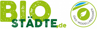 Logos Biostädte - Ökomodellregion (quer)