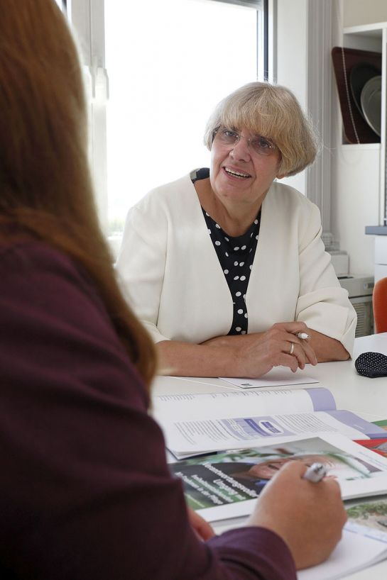 Silvia Berthold steht jederzeit auch für Beratungen zur Verfügung (C) Bilddokumentation Stadt Regensburg