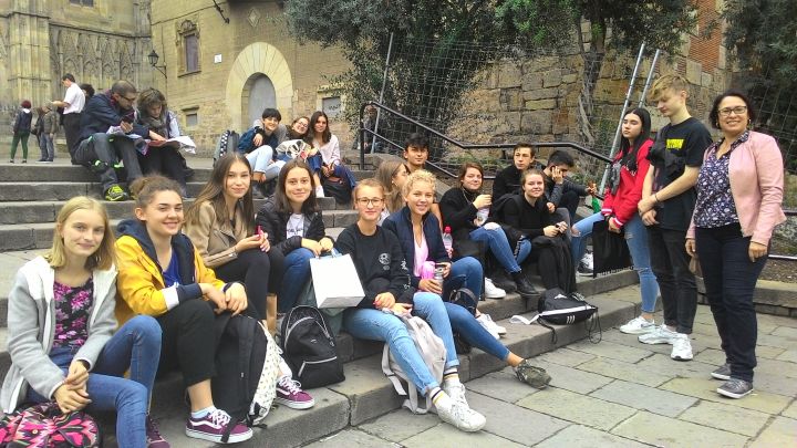 (C) Ch. Ferstl Vor der Kathedrale im Barrio Gótico - C. Ferstl