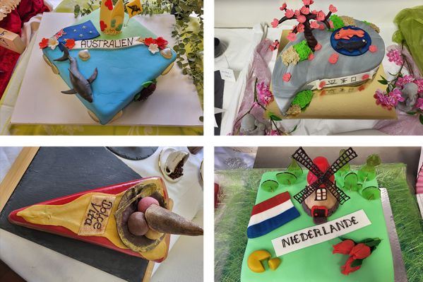 Collage der Schülerarbeiten