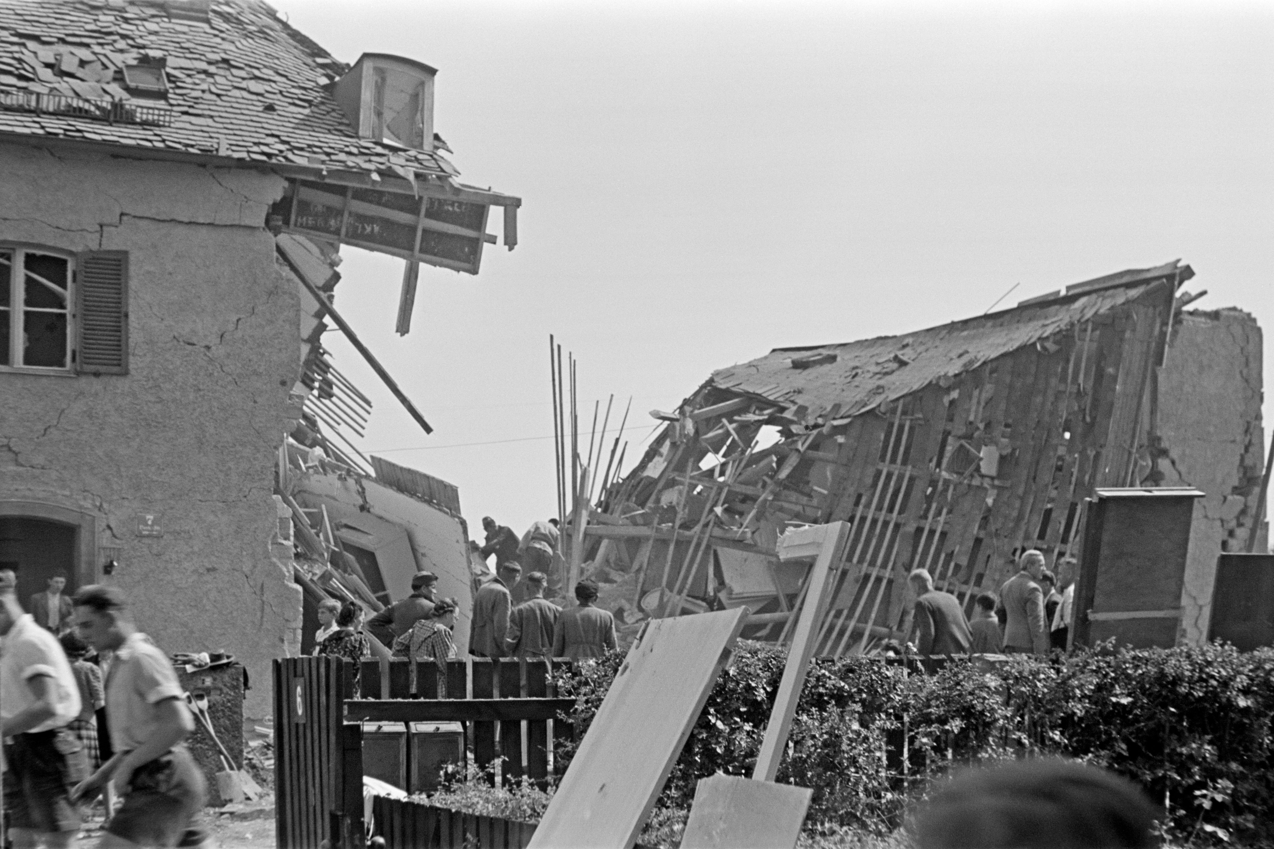 Fotografie: Trümmer Yorckstraße 7 und 9