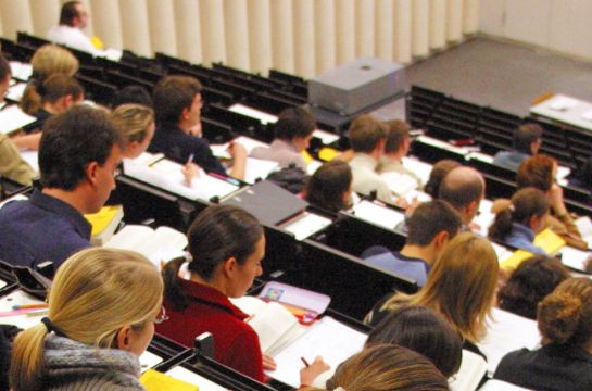 Fotografie - Studenten in einem Hörsaal