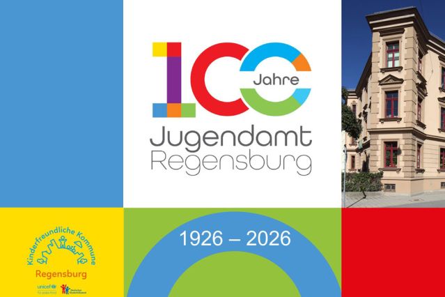 Logo mit dem Schriftzug 100 Jahre Jugendamt