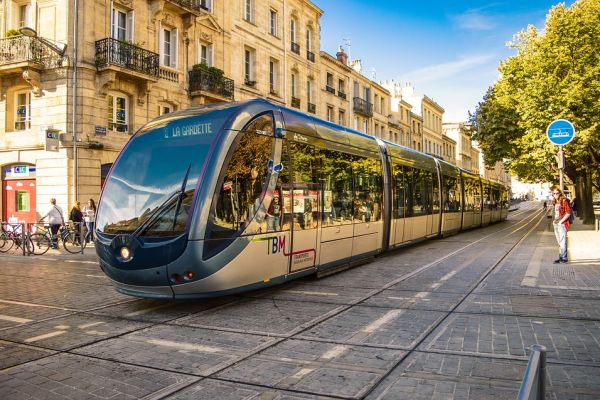 Stadtbahn in Bordeaux