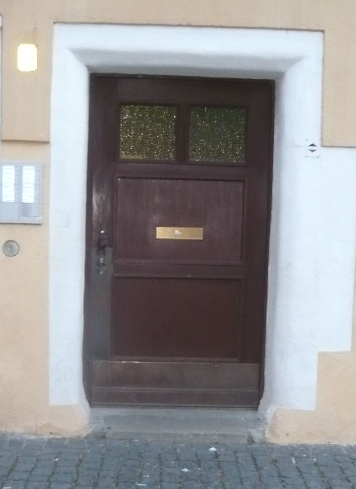 Fotografie - Eingang zum Haus