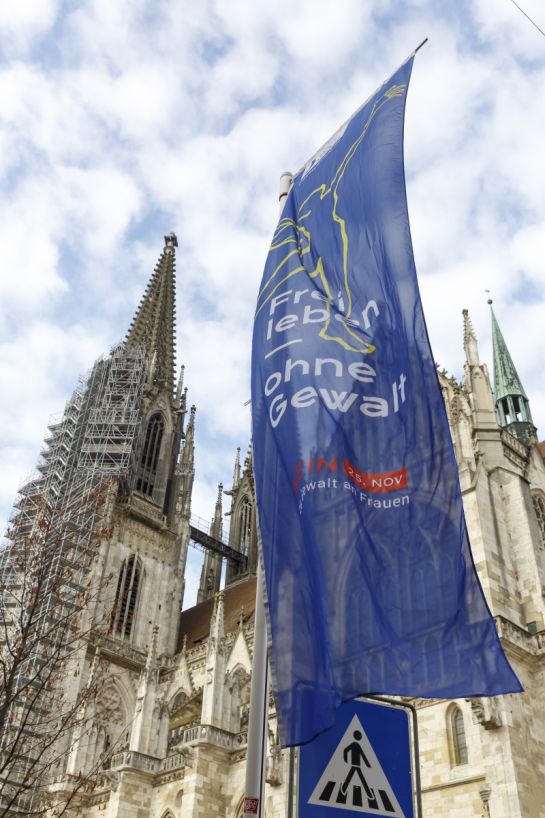 Fotografie – Tag gegen Gewalt an Frauen 2022 (C) Bilddokumentation Stadt Regensburg