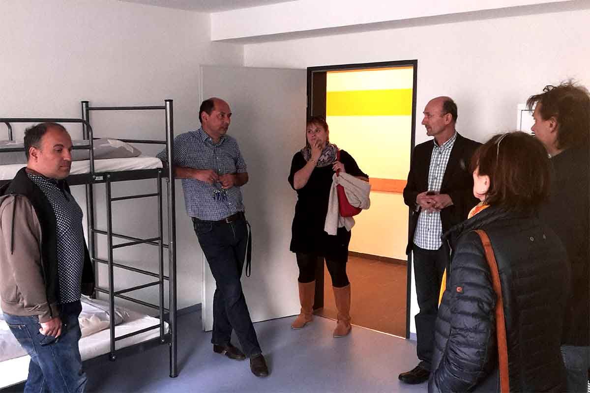 Integrationsbeirat - Besichtigung Erstaufnahmeeinrichtung