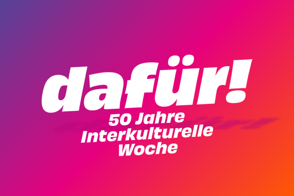 Plakat: Interkulturelle Wochen 2025