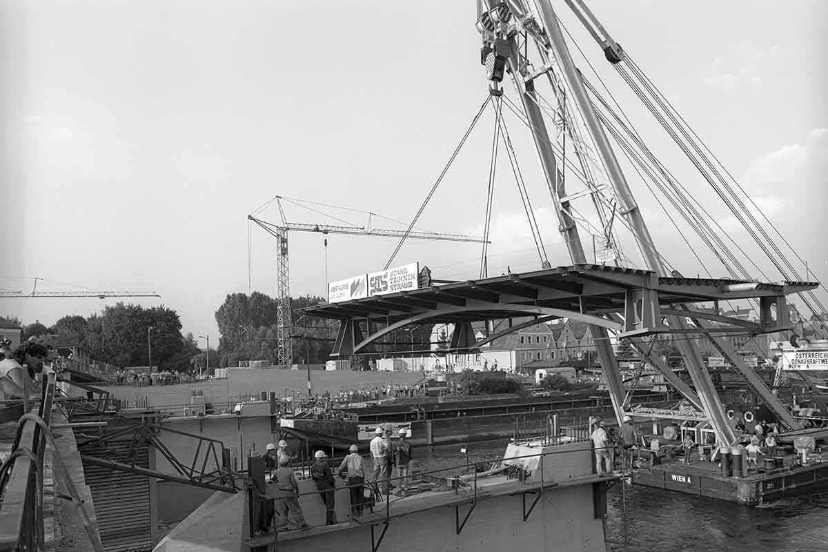 Rückblick - Eiserne Brücke 1990