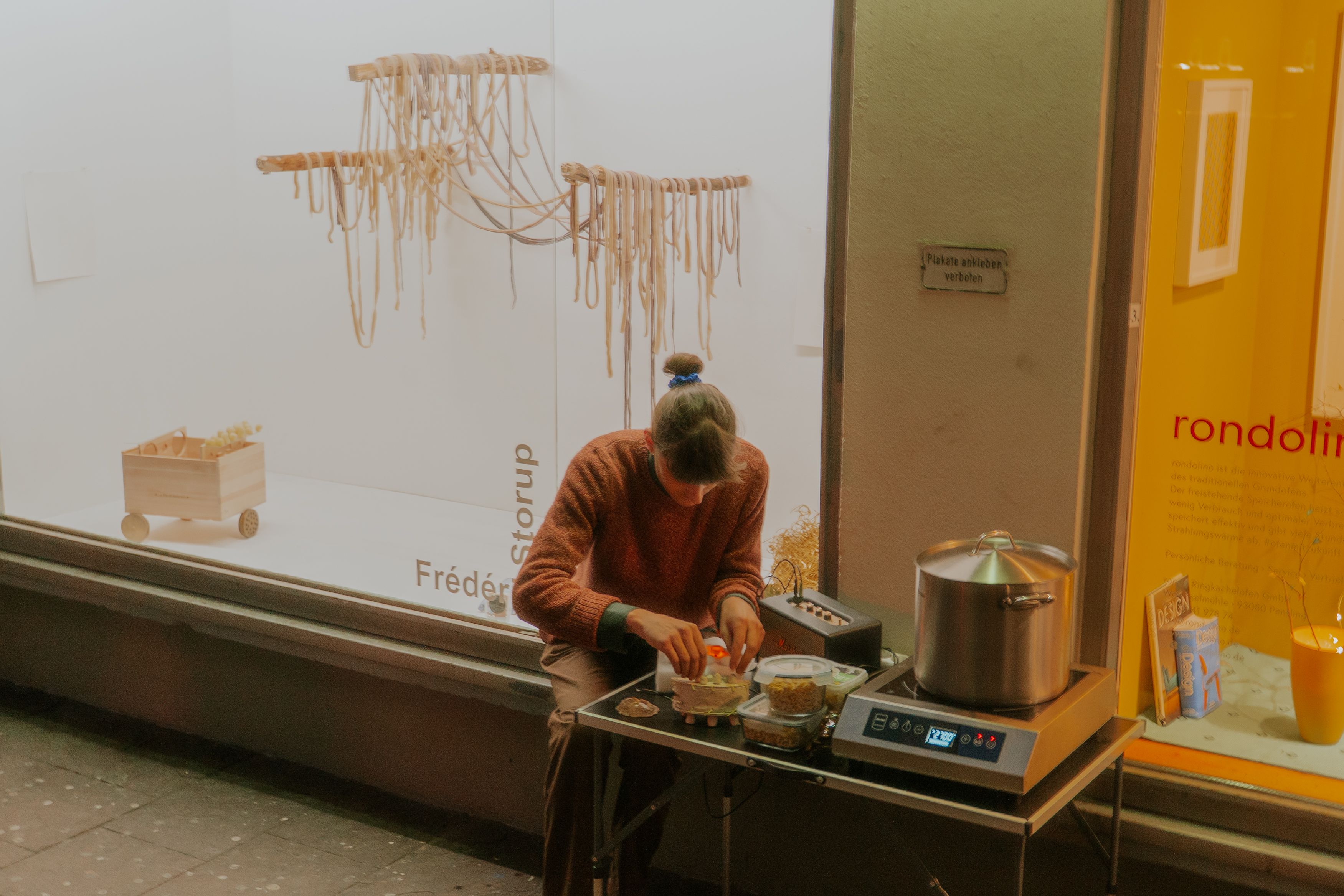 Fotografie der Ausstellung im Neunkubikmeter