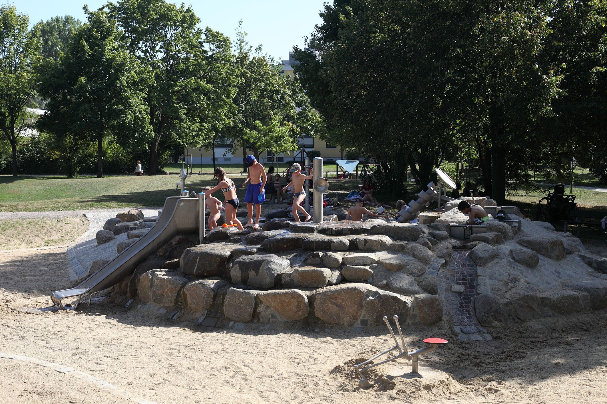 Fotografie: Spielplatz im Donaupark