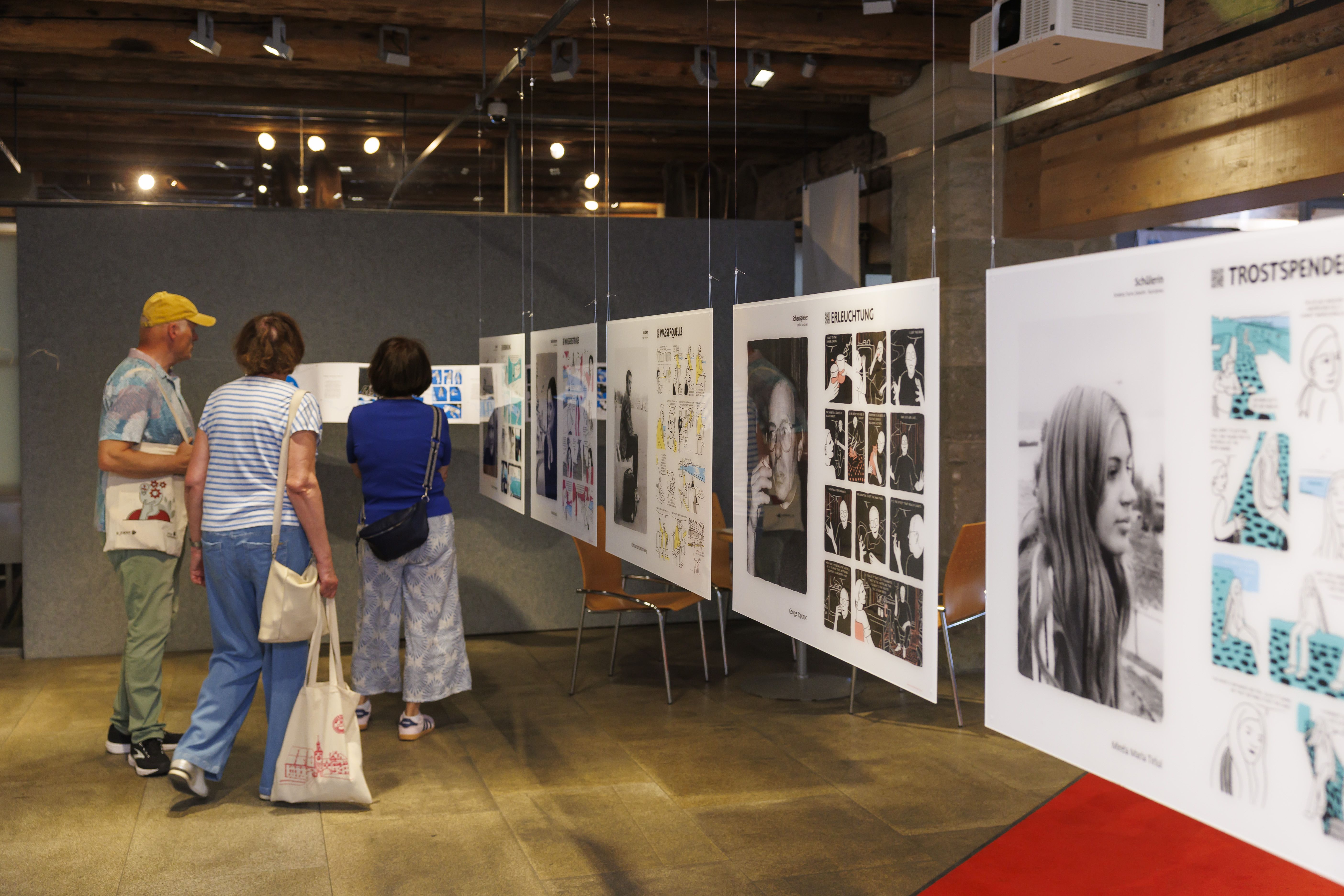 Welterbetag 2025 - Comic-Ausstellung im Besucherzentrum