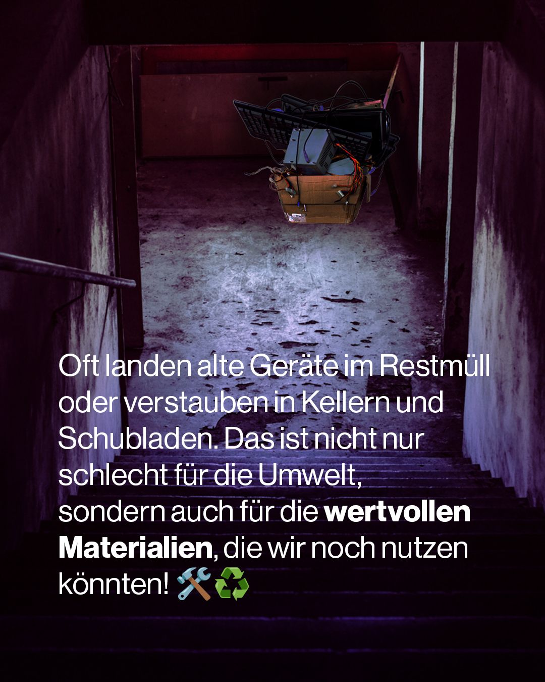 Am 10. März 2025, startet die zweiwöchige Aktion „Jedes Kabel zählt! Deutschland sammelt E-Schrott“. 