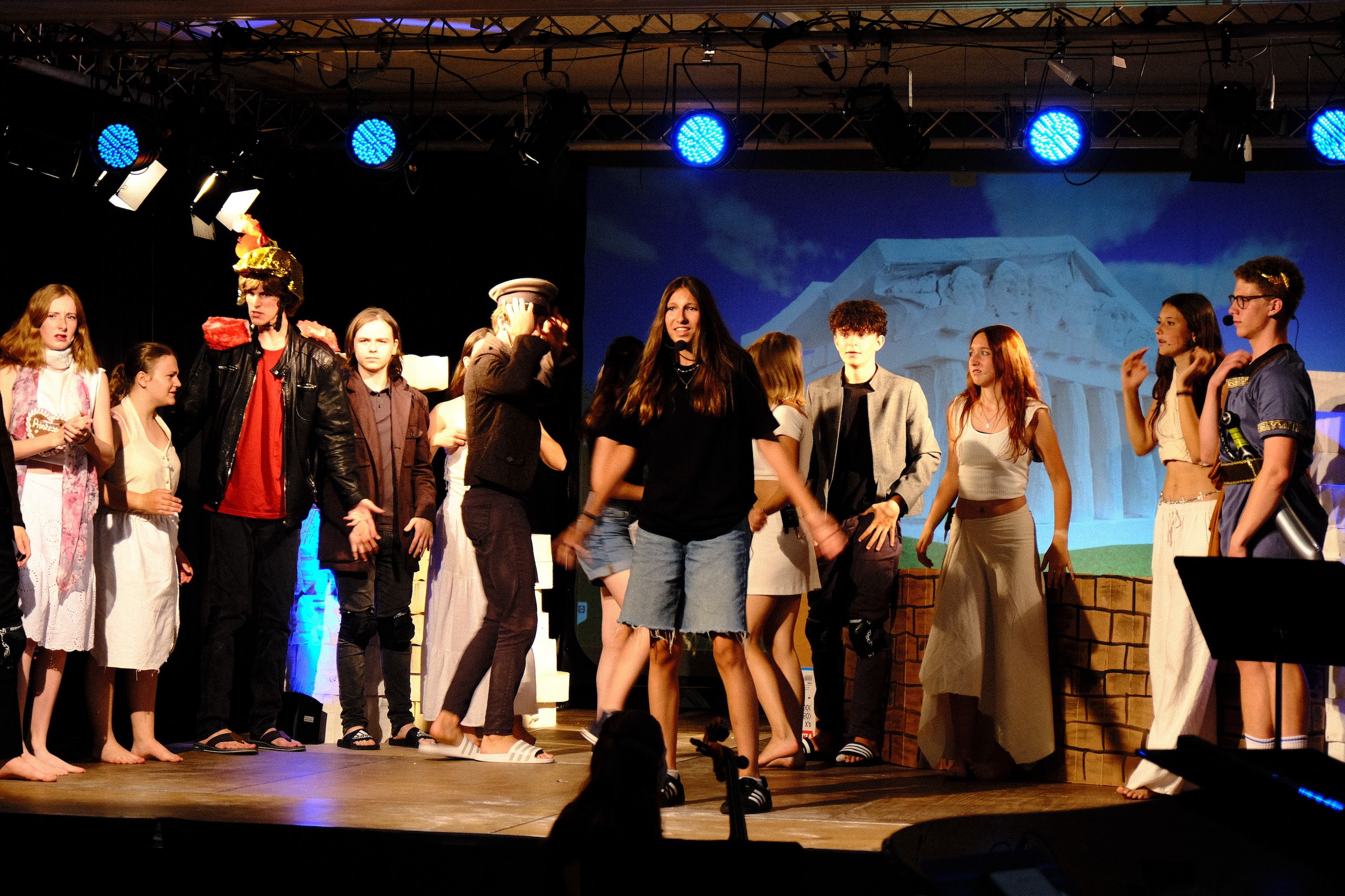 Musicalaufführung Lysistrata der Klasse 9b 13